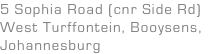 5 Sophia Road (cnr Side Rd) West Turffontein, Booysens, Johannesburg